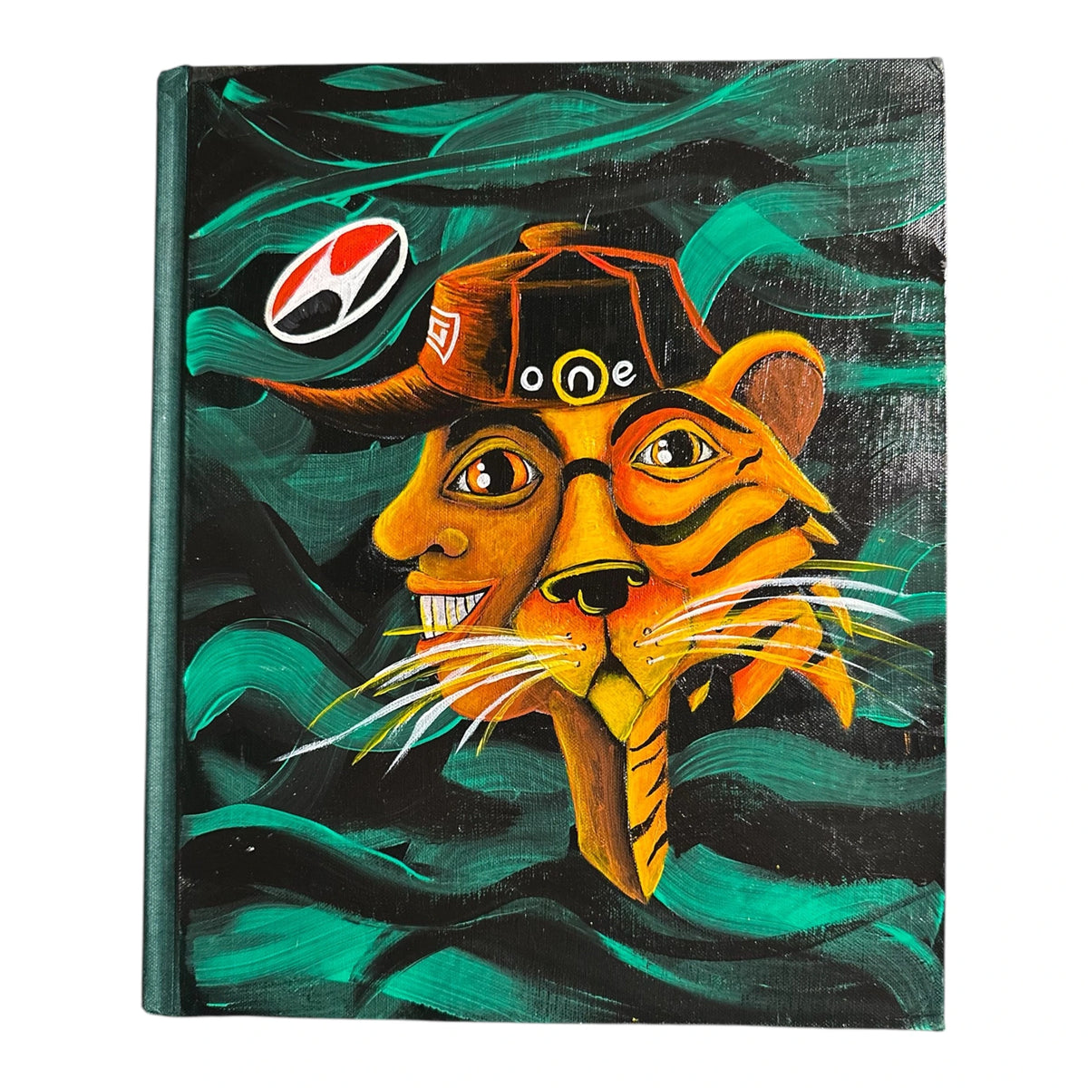 How I Play Golf Hand Painted Book #4 | Unique Golf Art – Muni Kids®
