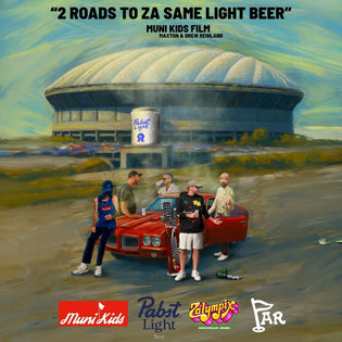  Muni Kids x Par x Pabst Light Zalympix Promo Poster