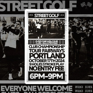  Muni Kids Tour Fairways Urban Street Golf Club Championship 2024 Poster