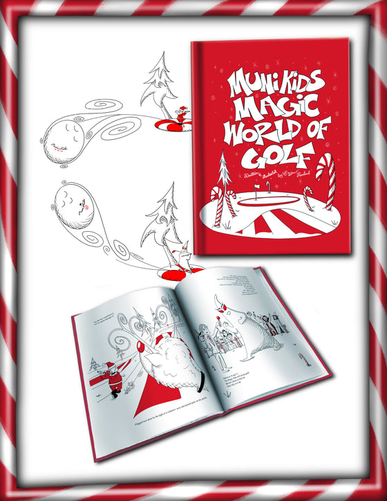 Muni Kids Christmas Book Written and Illustrated by Drew Reinland