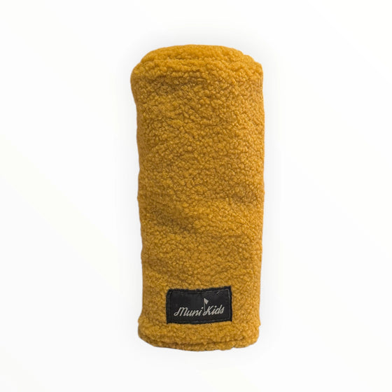 Muni Kids Arctic Gold Sherpa Golf Fairway Headcover