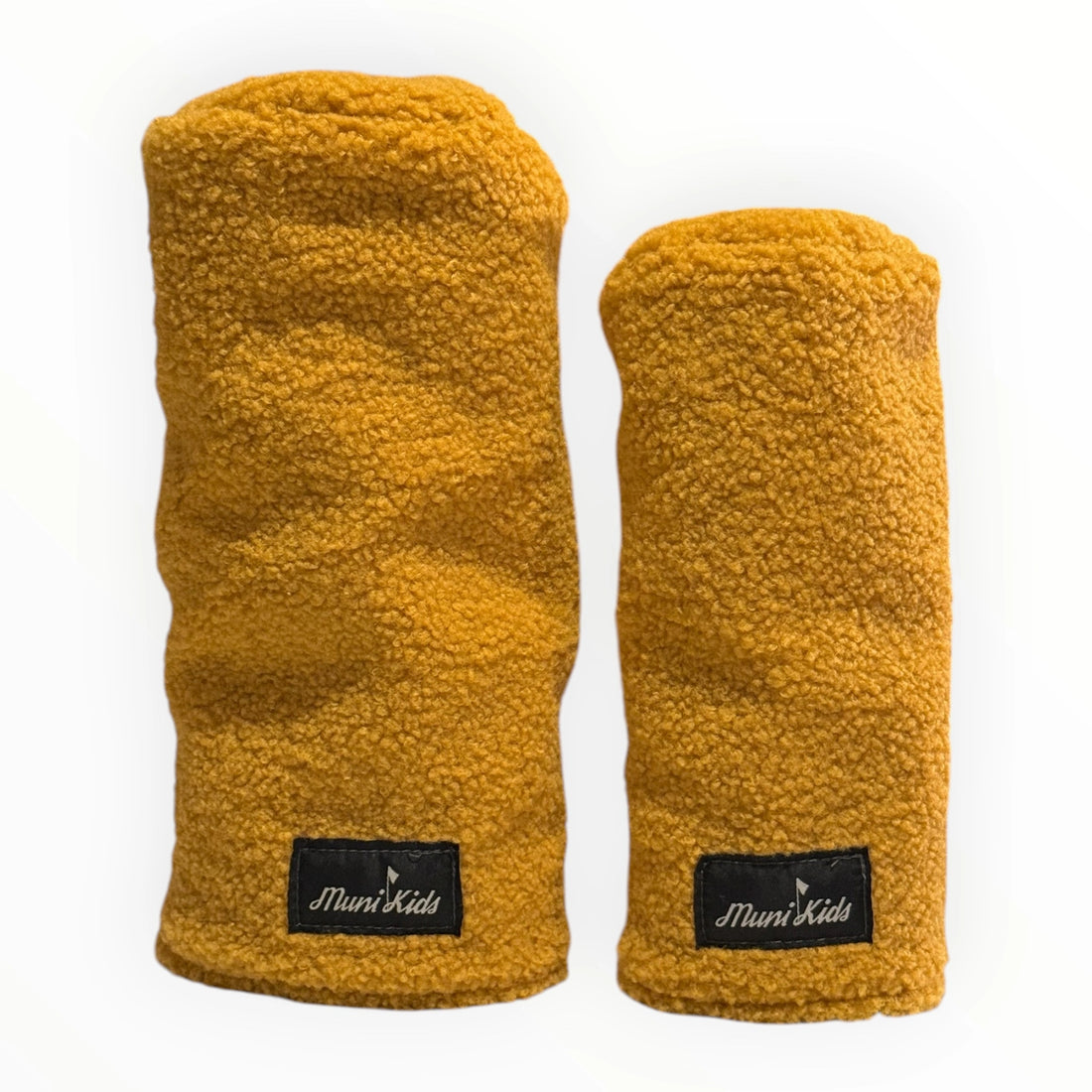  Muni Kids Arctic Gold Sherpa Golf Headcovers