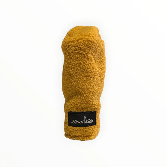 Muni Kids Arctic Gold Sherpa Golf Hybrid Headcover