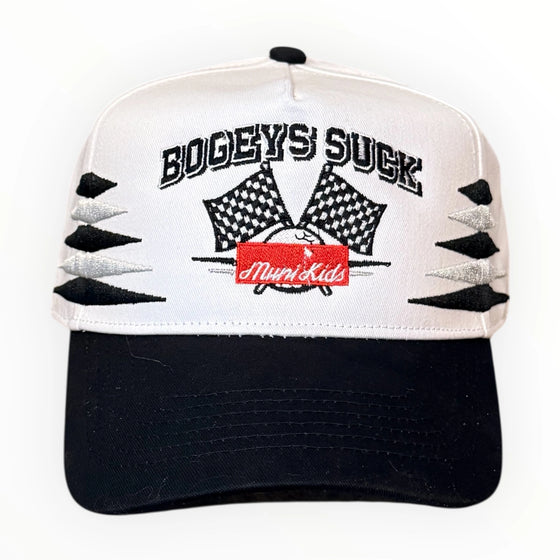 Muni Kids Bogeys Suck Diamond Golf Snapback Hat