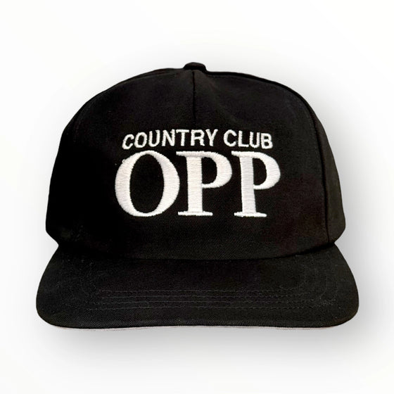 Muni Kids Coutry Club Opp Golf Snapback Hat Black