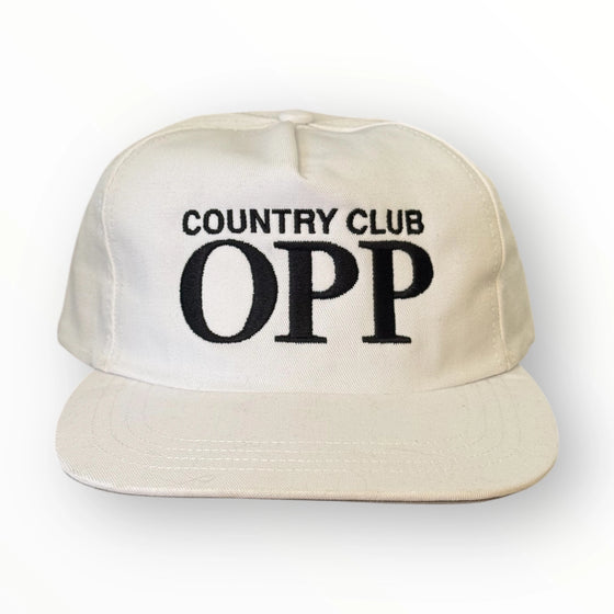Muni Kids Country Club Opp Golf Snapback Hat White