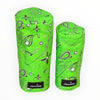 Muni Kids Gangsome Bandana Canvas Golf Headcovers (Green)