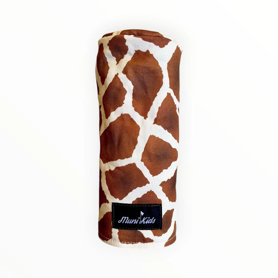 Muni Kids Giraffe Print Canvas Golf Fairway Headcover