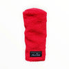 Muni Kids Glacial Carmine Red Sherpa Golf Fairway Headcover