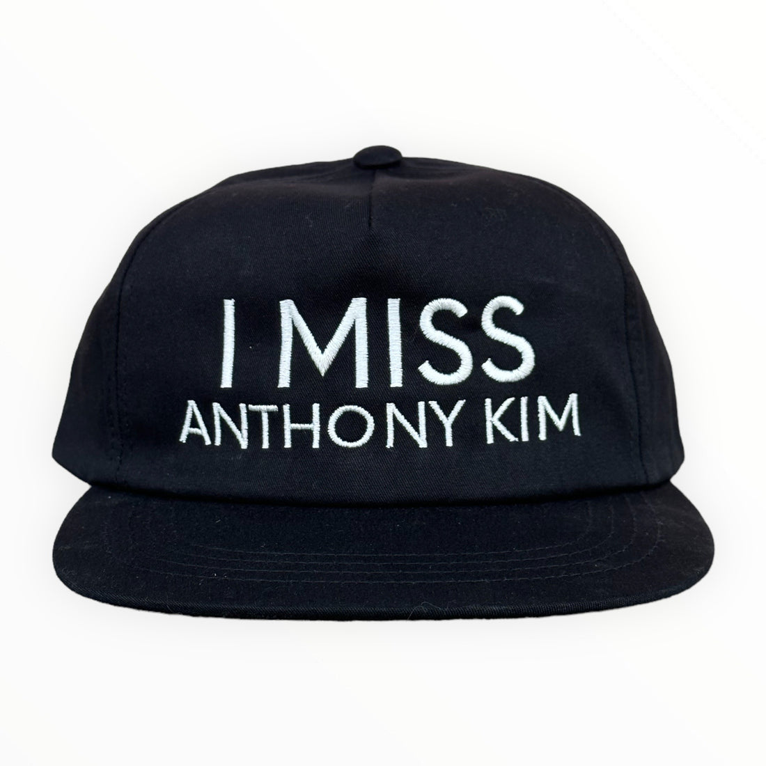  I Miss Anthony Kim Golf Snapback Hat (Black)