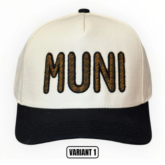Muni Kids Scrap Fabric Golf Snapback Hat Variant 1