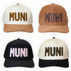 Muni Kids Scrap Fabric Golf Snapback Hats