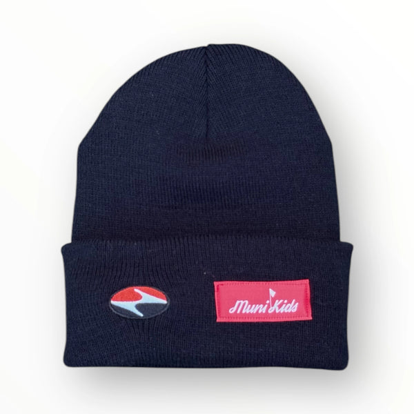 帽子 INSPIRATION CUFF BEANIE Muni Yin Yang Bolt Cuff Beanie (Black) | Golf Headwear
