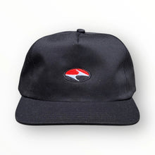  Muni Kids Yin Yang Bolt Golf Snapback Hat Front (Black)