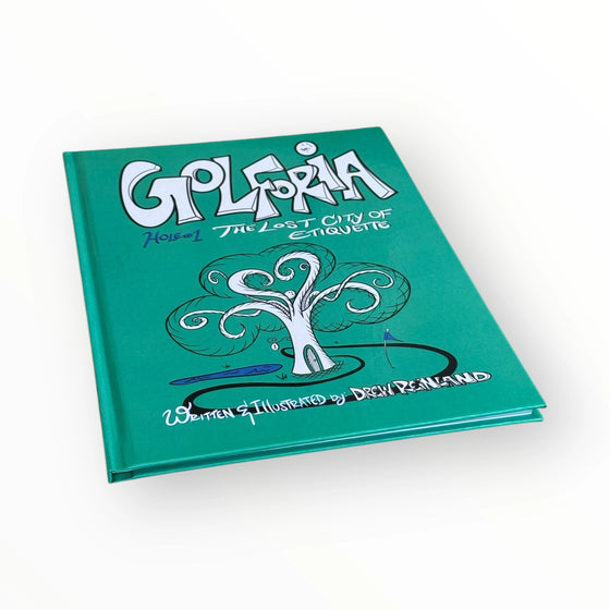 Muni Kids Golforia Hole 1: The Lost City of Etiquette Written and Illustrated by Drew Reinland (Children's Book)