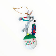  Vintage 1997 Looney Tunes Bugs Bunny Christmas Ornament