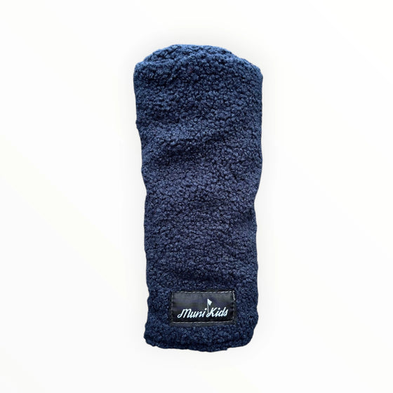 Muni Kids Northern Night Navy Blue Sherpa Fairway Headcover
