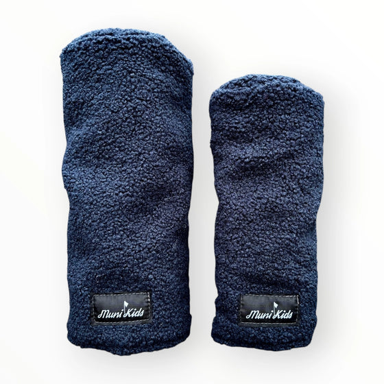 Muni Kids Northern Night Navy Blue Sherpa Headcovers