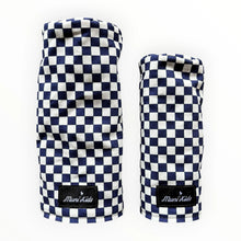 Muni Kids Off The Tee Navy Blue Canvas Checkerboard Headcovers