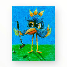  Kick In Birdie Poster Print 18" x 24"