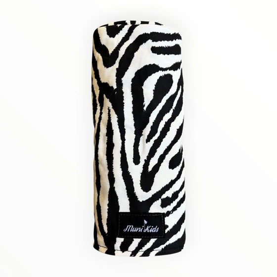 Muni Kids Zebra Print Canvas Golf Driver Headcover
