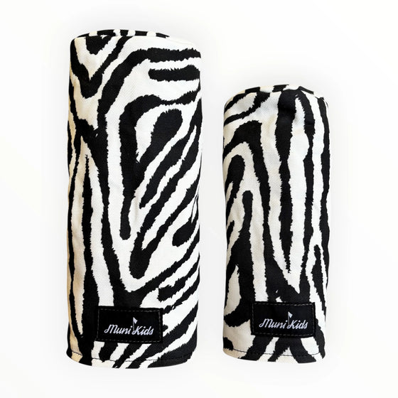 Muni Kids Zebra Print Canvas Golf Headcovers