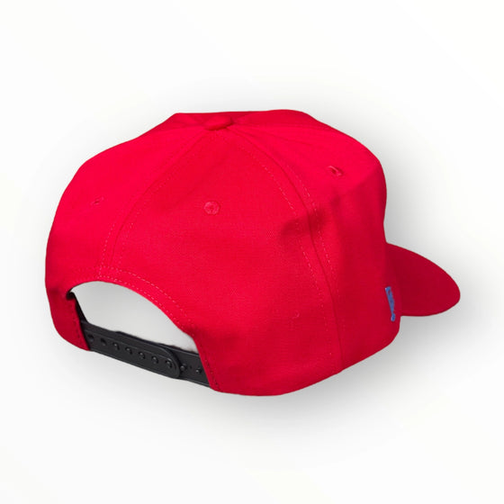 PAR x Muni Kids Red Detroit Everywhere Golf Snapback
