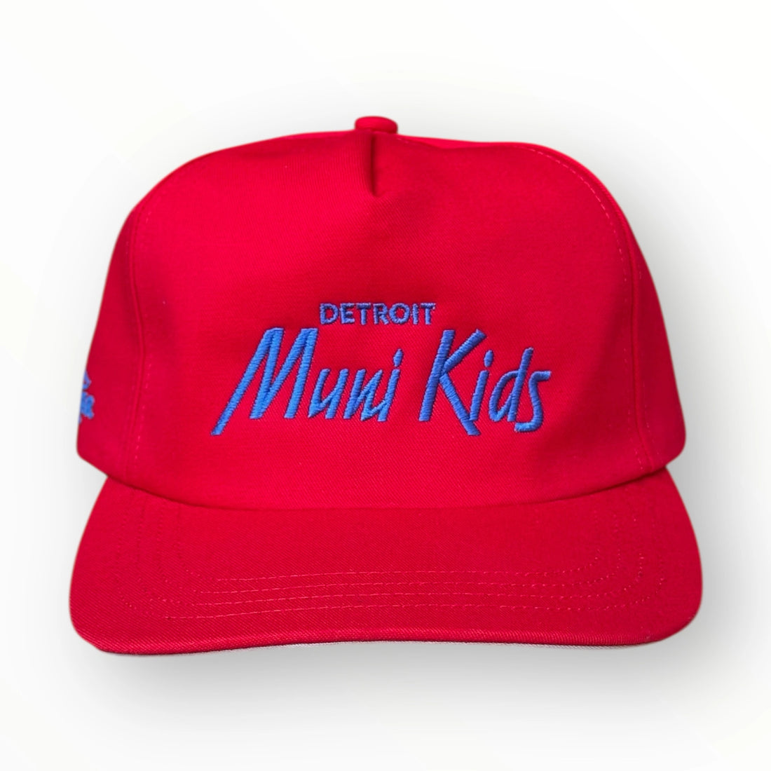  PAR x Muni Kids Red Detroit Everywhere Golf Snapback