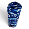 top view of blue eye golf headcover