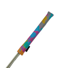  paint splattered golf alignment stick cover