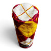 top view argyle golf headcover