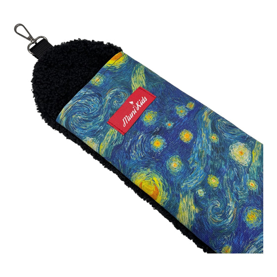 muni kids starry night golf bag strap cover