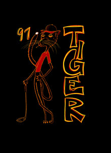  tiger cat print