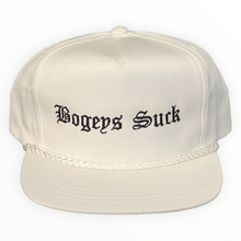  Bogeys Suck "Old E" Golf Rope Hat