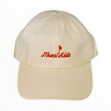  Muni Kids Dad Hat (White/Red)