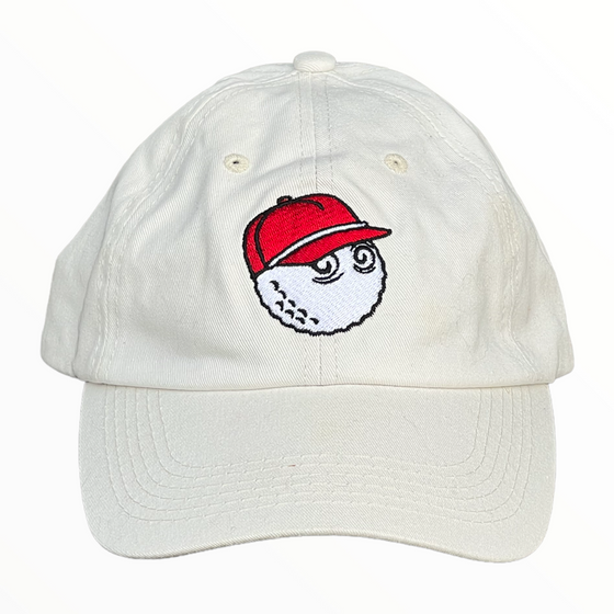 Malbon Golf Dad Hat (White)