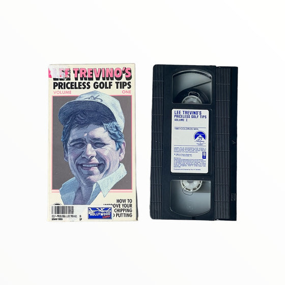 Lee Trevino's Priceless Golf Tips Volume 1 VHS